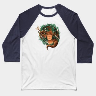 Artemis - Greek Goddess Baseball T-Shirt